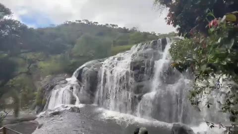 Beauty of waterfall