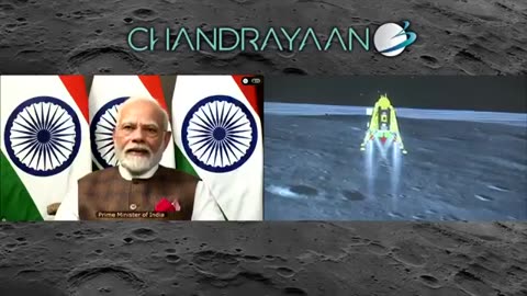 Chanderyaan 3 Live landing on Moon Surface