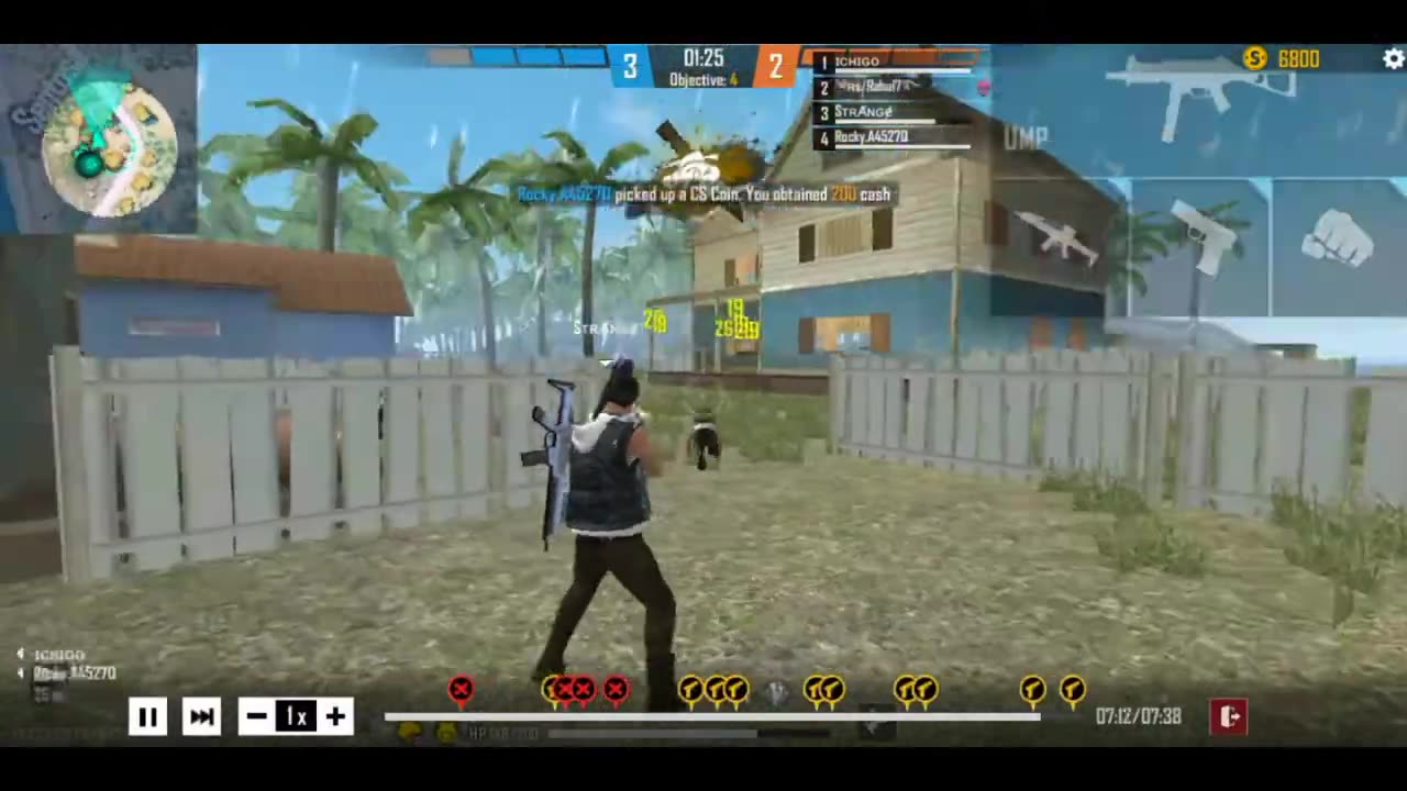 CS RANKED highlights / must watch /OP headshots 😱😱 #freefire
