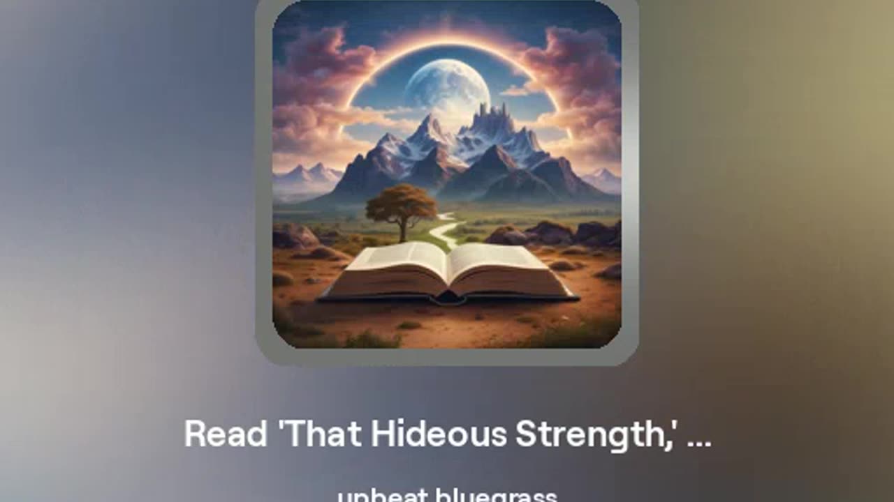 "Read 'That Hideous Strength' You Dummy" version 3