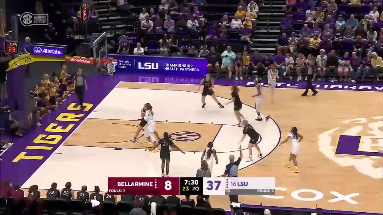 LSU Women's Basketball vs. Bellarmine - Highlights