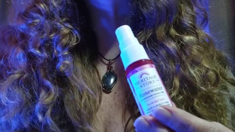 ASMR Relaxing Solstice Energy Candle Crystal Healing Spray to Release Relax Reset
