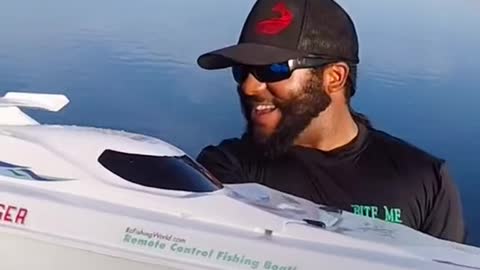 Catching Fish on RC Boat