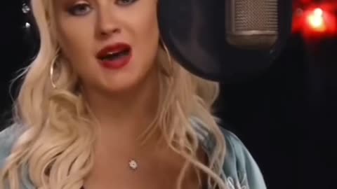 Christina Aguilera in het Masterclass