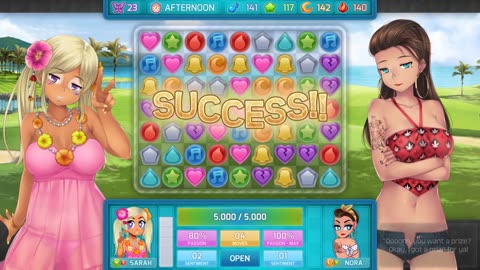 nora all date events pairs Huniepop 2 Double Date