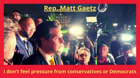 I Don’t Feel Pressure From Conservatives or democrats