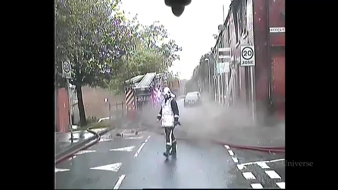20 LUCKIEST PEOPLE caught on camera