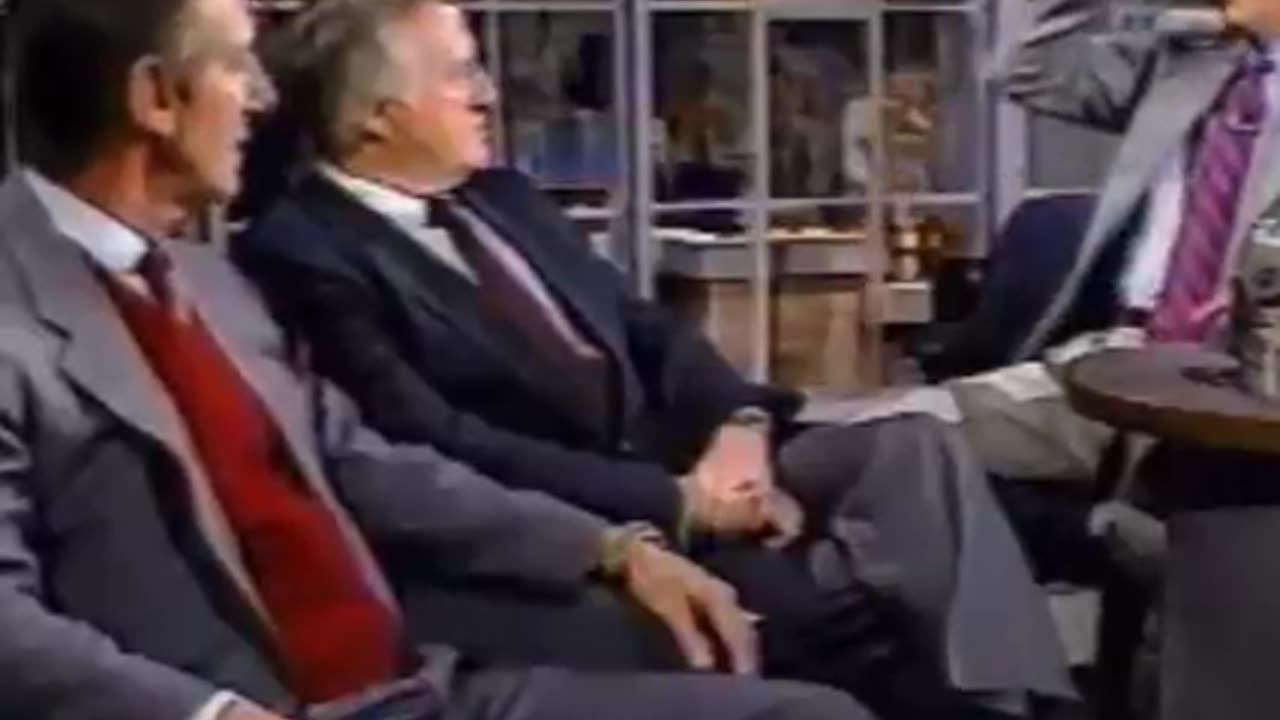 Billy & George on Letterman - One of the funniest stories ever.
