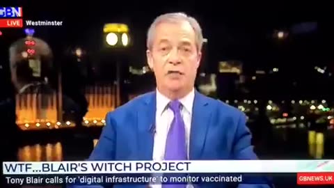 Nigel Farage on the WEF and Tony Blair: