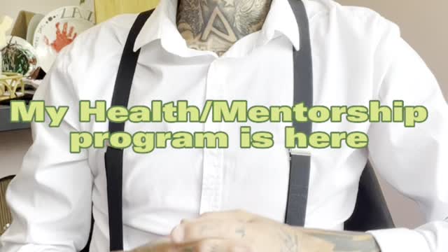 Come be apart of my Health/Mentorship program