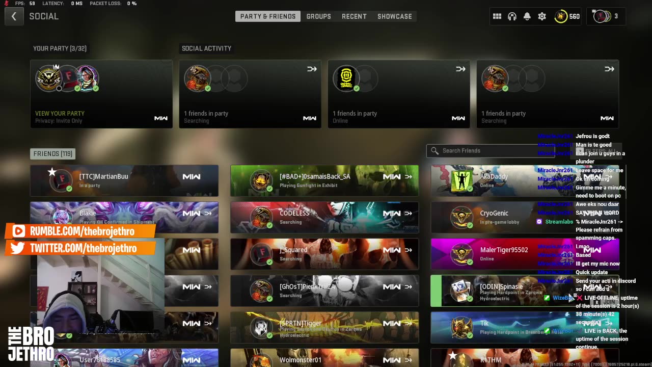 COD Warzone 2.0 Stream with The Bro's (02/06/23)