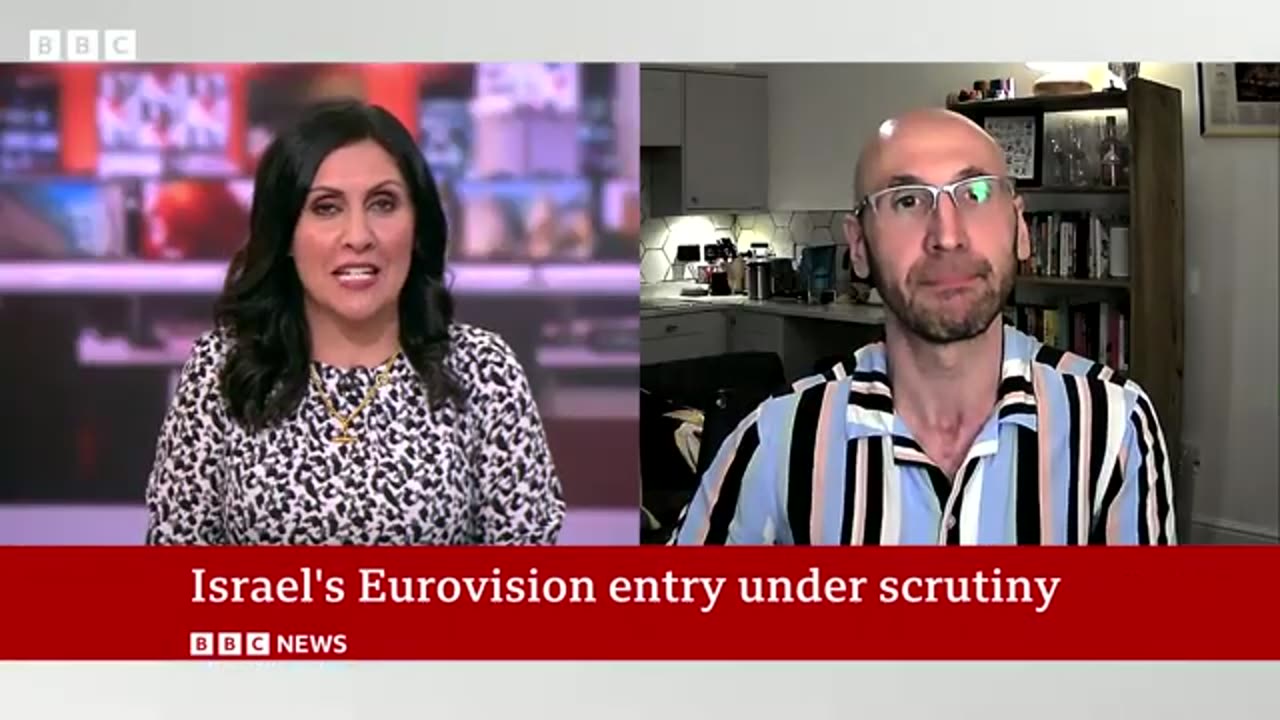 Israel_s Eurovision entry under scrutiny over alleged reference to Hamas _ BBC News