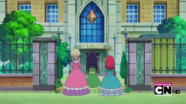 Best Wishes: Ash breaking his Ashley character just a few seconds in