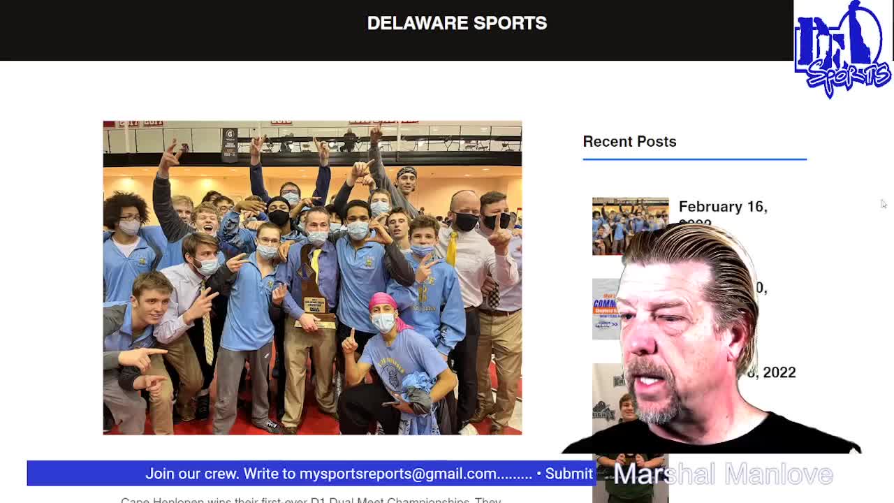 My Sports Reports - Delaware Edition - February 16, 2022