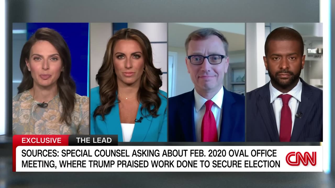 Special counsel scrutinizing meeting where Trump praised election security.