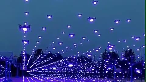 This is a drone show