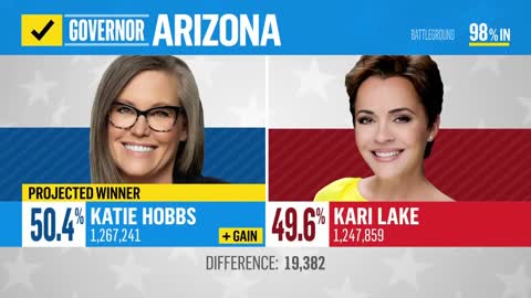 What Gave Katie Hobbs The Edge Over Kari Lake In Arizona?