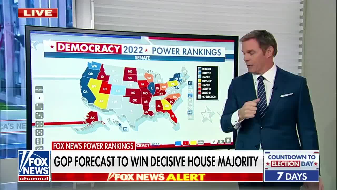 The latest forecast shows a very tall order for the Dems to take the house.