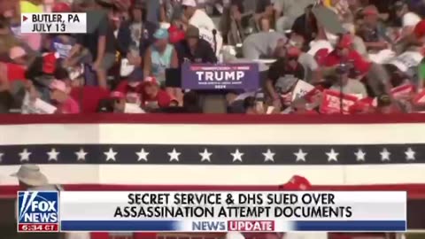 Secret Service and DHS sued over assassination attempt documents