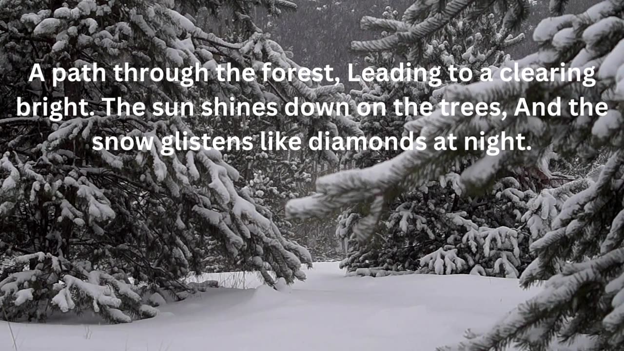poem on pin forest