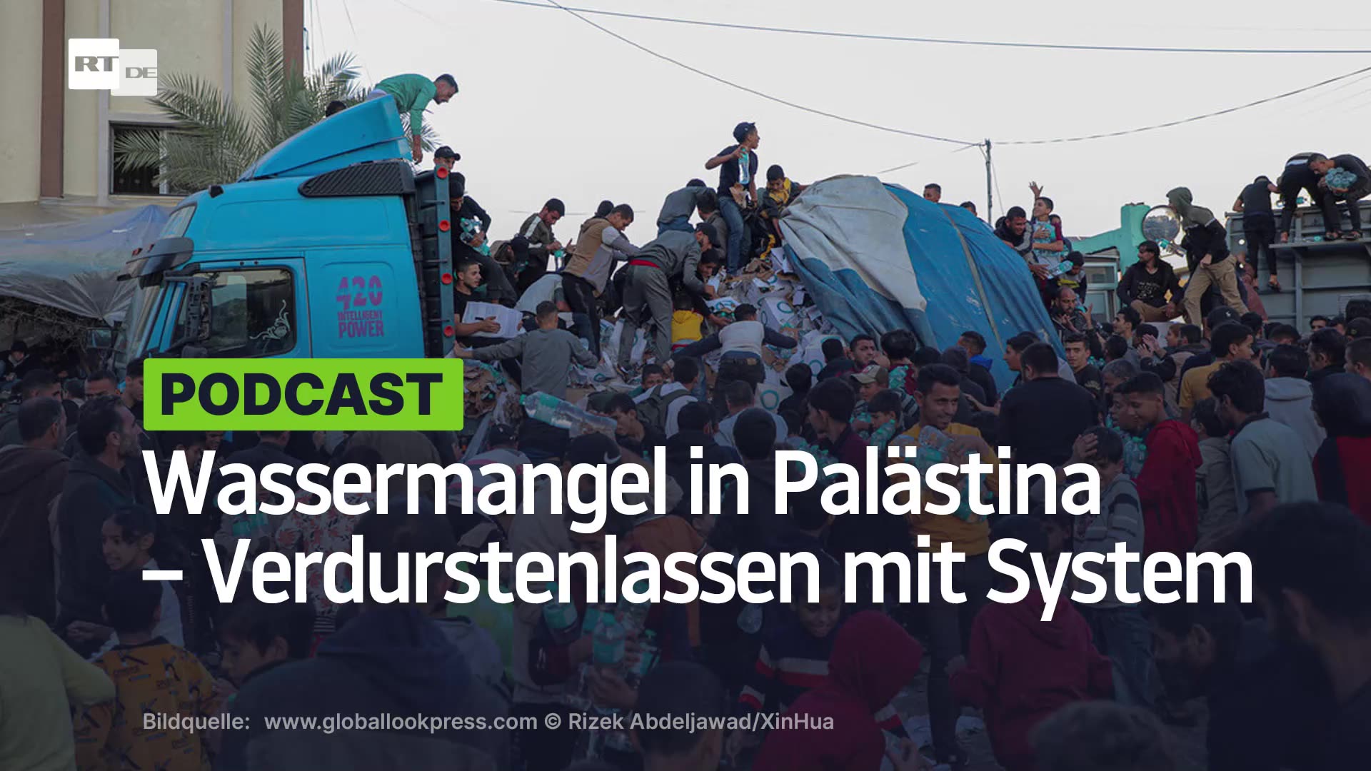 Wassermangel in Palästina – Verdurstenlassen mit System
