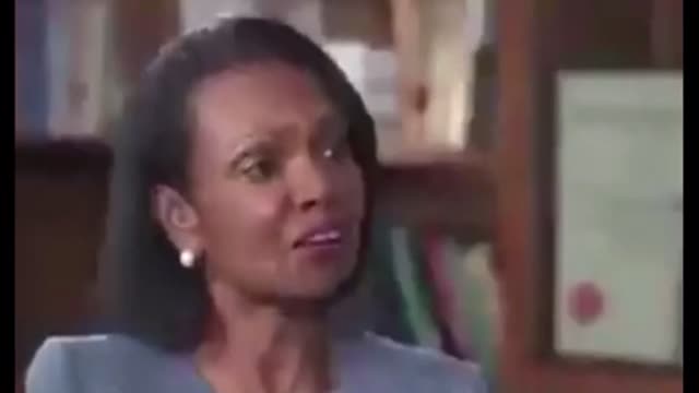 Condoleezza Rice saying that Russia will run out of money before Europeans out of energy