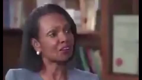 Condoleezza Rice saying that Russia will run out of money before Europeans out of energy