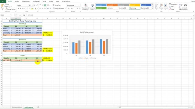 Shelly Cashman Access Excel Ch 1 Mod 1b