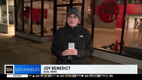 Dance studio ceiling collapses during rain in Sherman Oaks