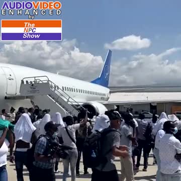 Haitian Migrants 4ssault Flight Crew And Hurl Objects At Plane 🟠⚪🟣The NPC Show