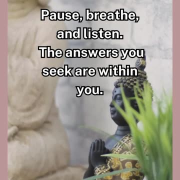 Amidst the chaos, lies a hidden gem: the magic of quiet moments.🤫⁣ #meditation #zen