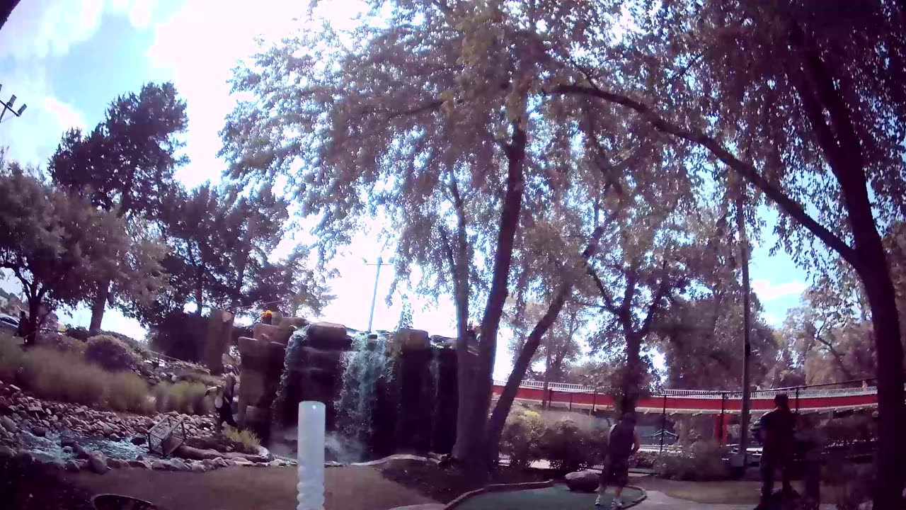 Arnolds Park Iowa Golf Hole 13-14