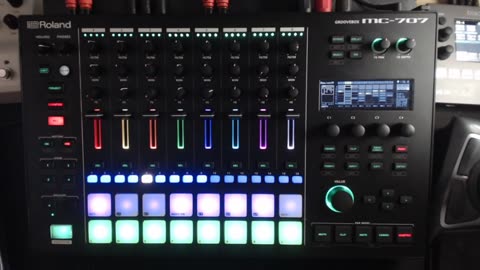 Roland MC-707 Berlin School Ambient Composition (Ataraxia)
