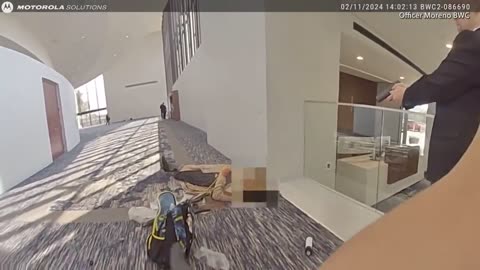 WATCH: Barrage of gunfire as officers confront Houston megachurch shooter