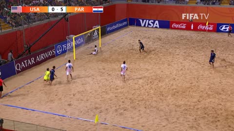 USA v Paraguay FIFA Beach Soccer World Cup 2019 Match Highlights