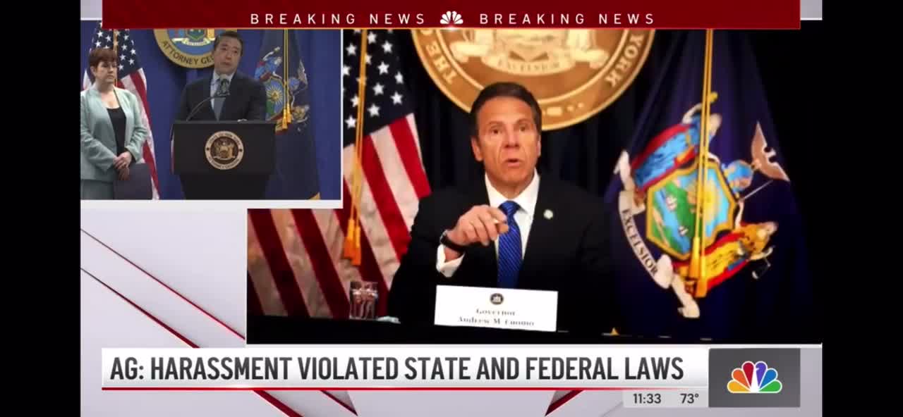 Gov. Cuomo Did Sexually Harass Women: Breaking report