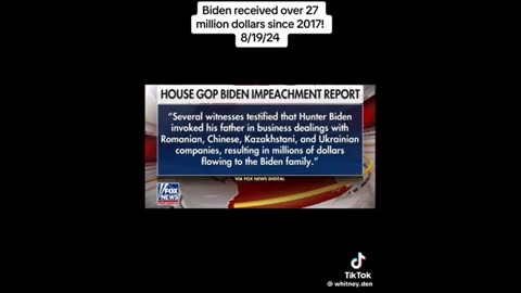 Fake Biden and 27 Million ..