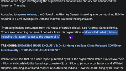Indiana AG Sues BLM For Tax Fraud