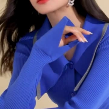 H Han Queen Autumn Winter New Korean Cardigan