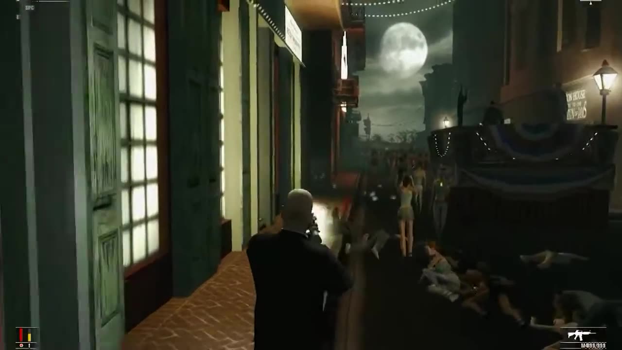 hitman blood money mass murdering(with hack)tiroteo masivo