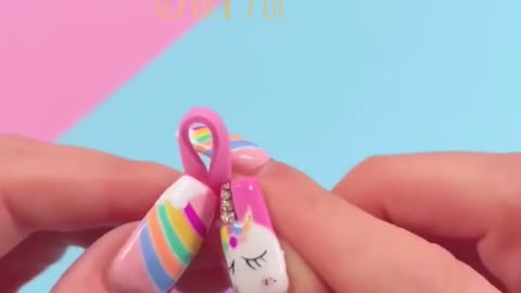 DIY UNICORN MINI BAG KEY CHAIN #shorts #youtubeshorts