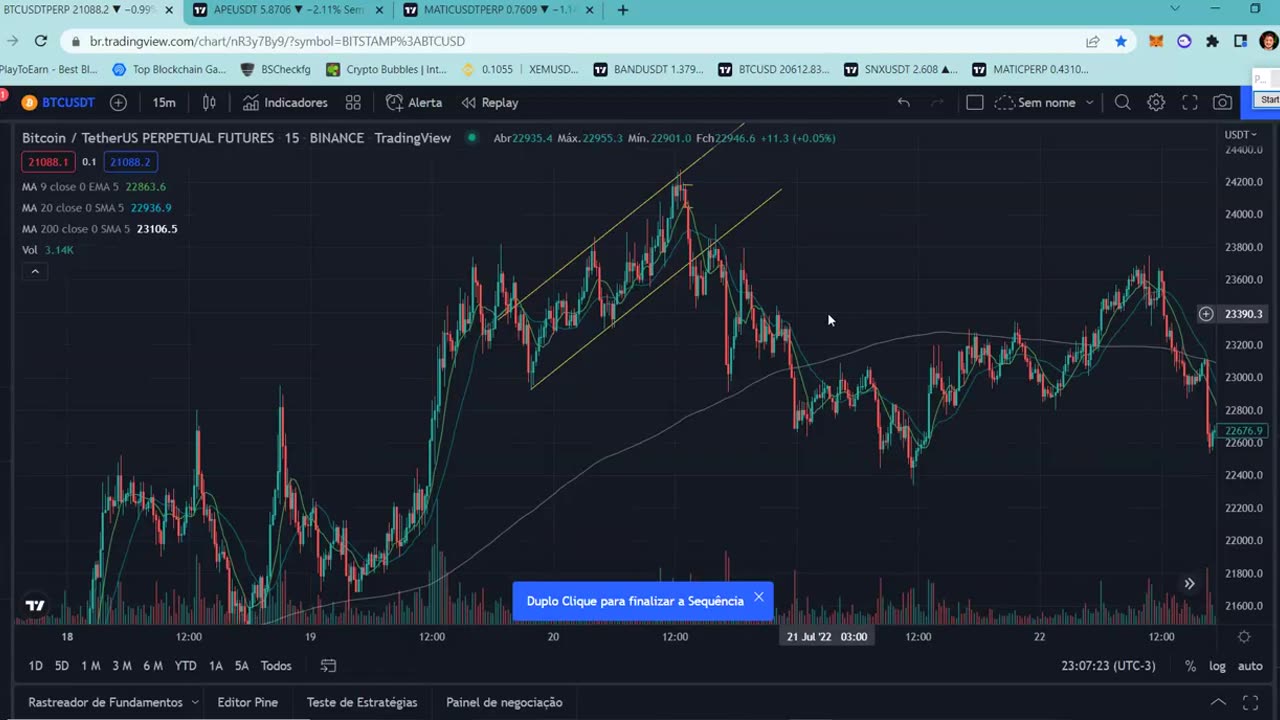 MIKE TRADER - PROJEÇÃO DE FUTUROS - AULA 05