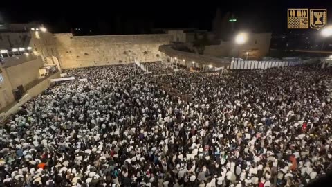 לילה מרגש בכותל: התפללנו יחד לשובם של החטופים, להגנת חיילי צה"ל ולשלום בעם ישראל.