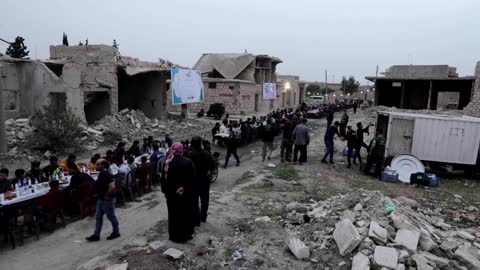 Iftar reunites families torn by war in Syria
