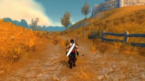 RP Walking in Azeroth. Stormwind to Sentinel Hill in Westfall
