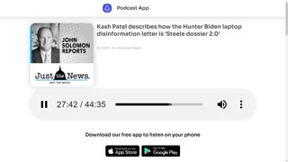John Solomon | Kash Patel | Check Description
