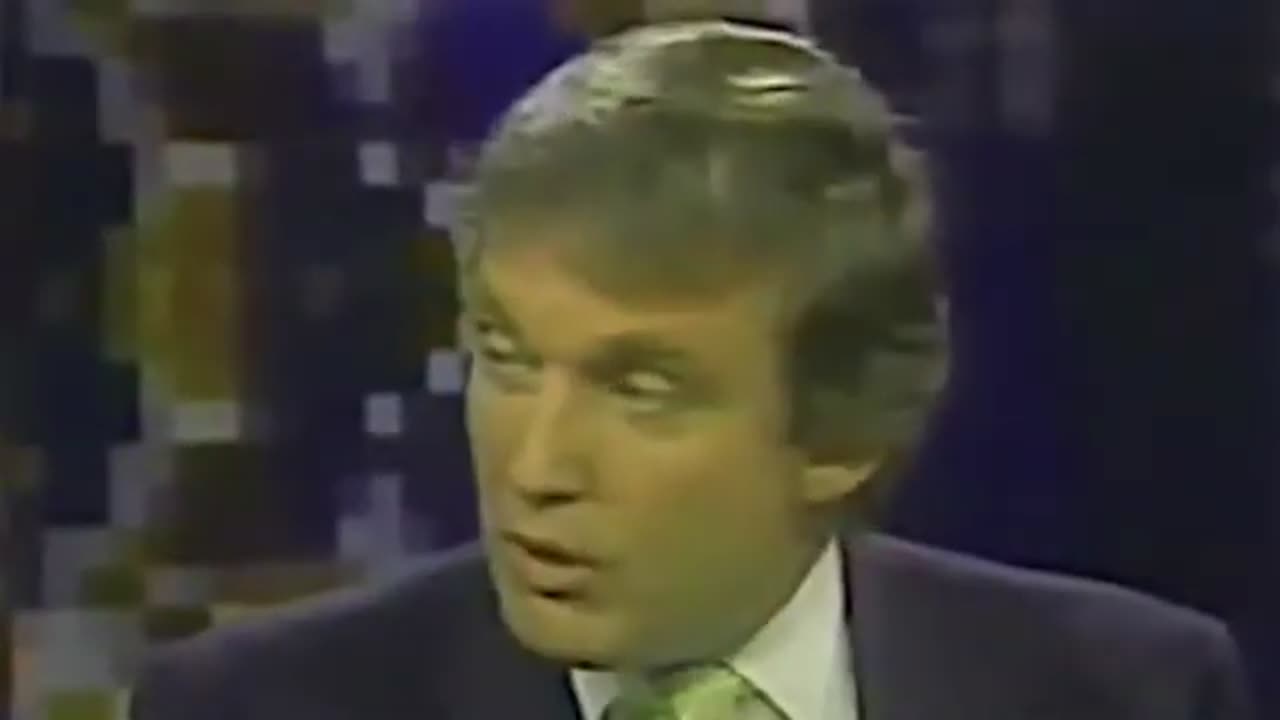 President Trump with Larry King