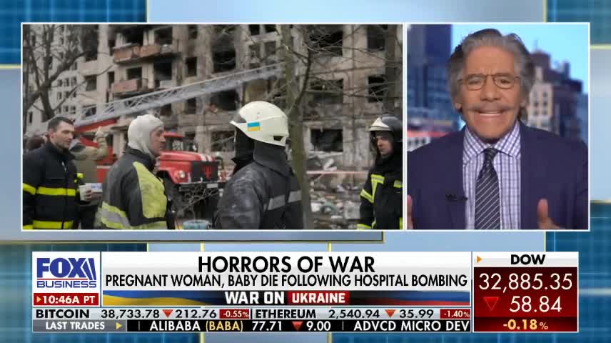 Geraldo on pregnant Ukraine woman dying: 'Want to spit in Putin's face'
