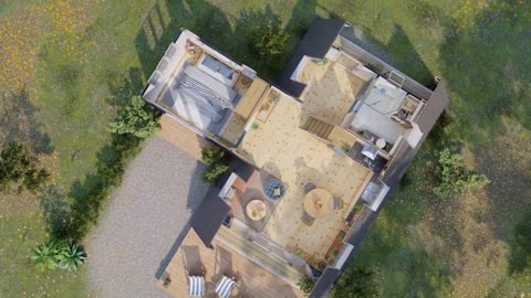 Small House Design Ideas - A Frame House - Minh Tai Design #24
