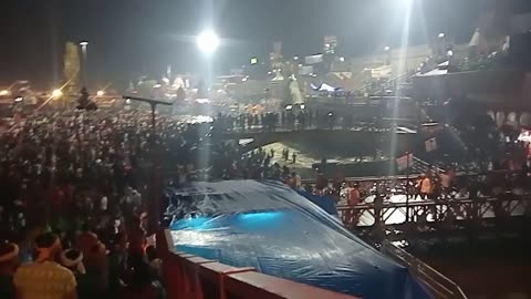 Night view haridwar